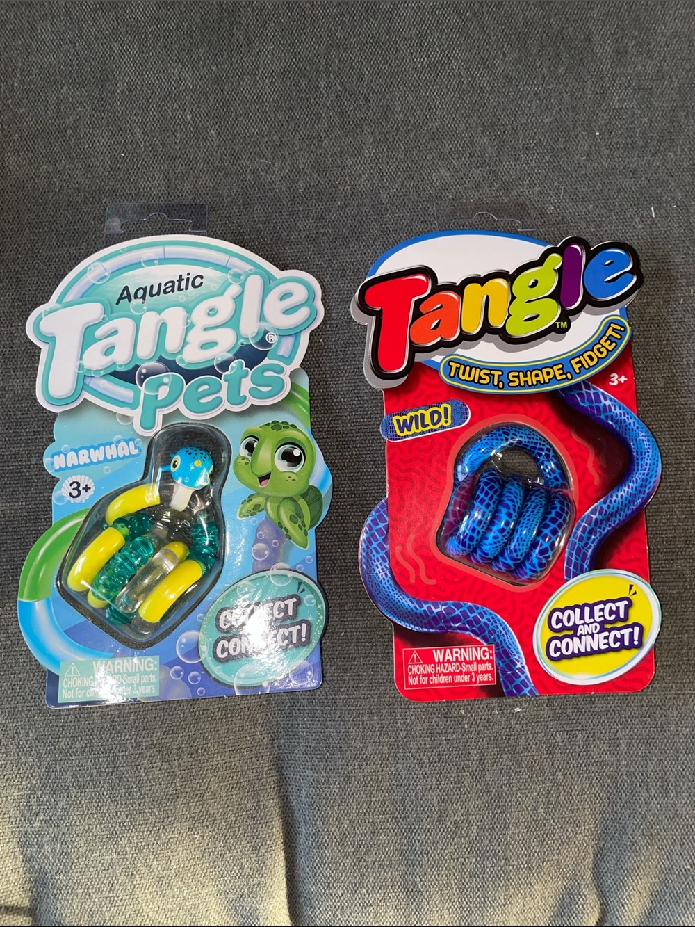 Very Rare! Aquatic Narwhal Fidget Toy - Blue, Yellow, Green